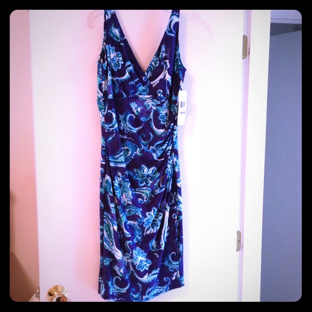 Lauren by Ralph Lauren Sleeveless Dress, New!